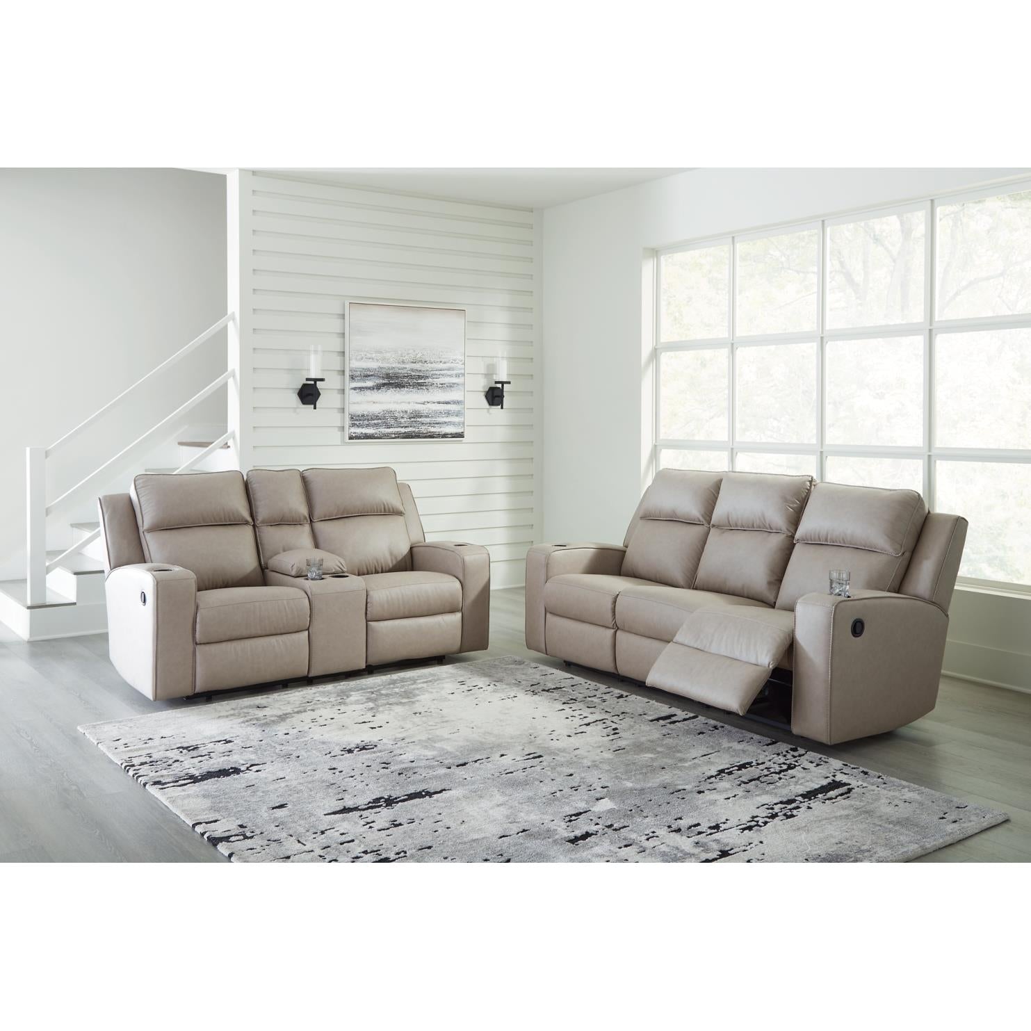 Signature Design by Ashley Lavenhome 63307U1 2 pc Reclining Living Room Set