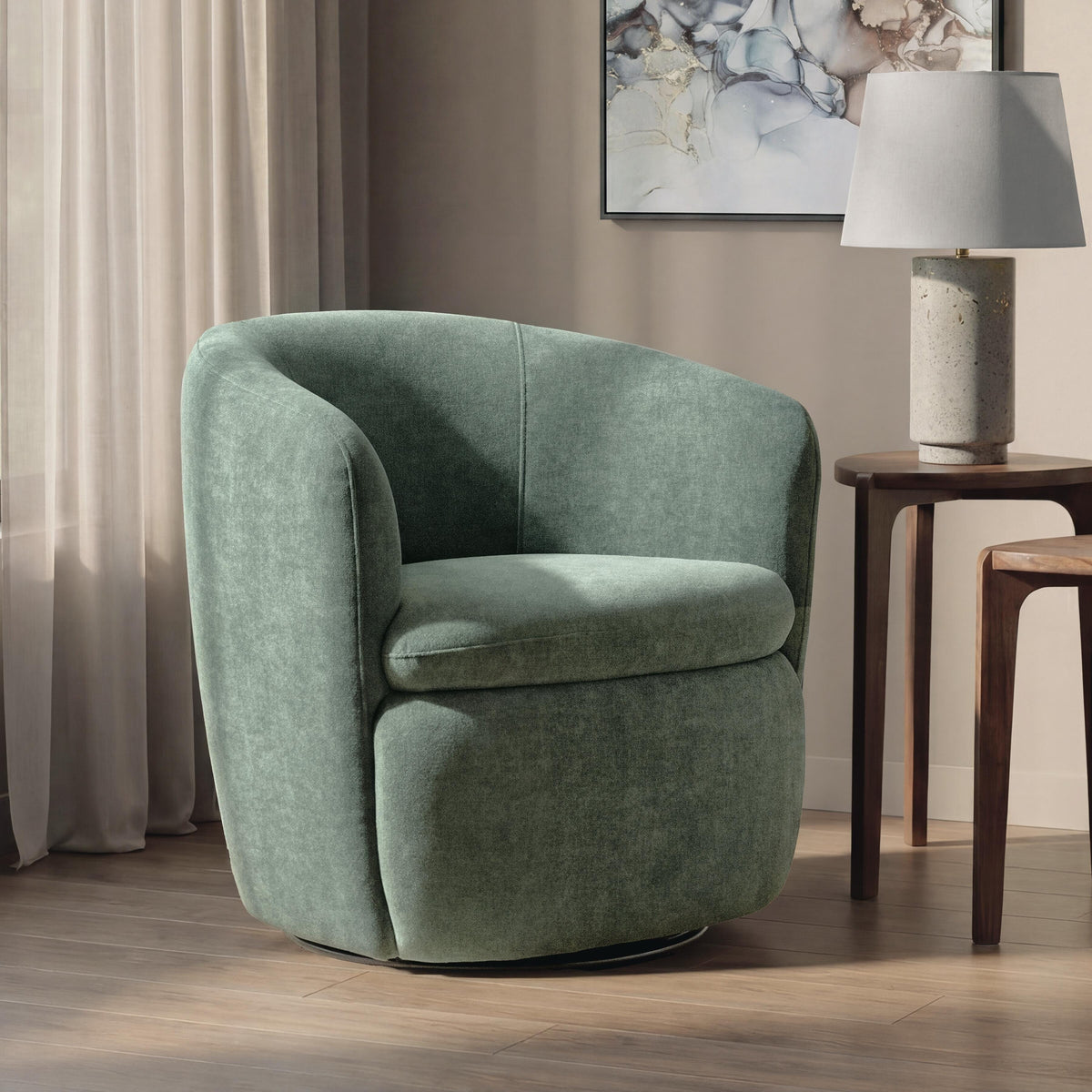 Signature Design by Ashley Leemont A3000829 Swivel Accent Chair