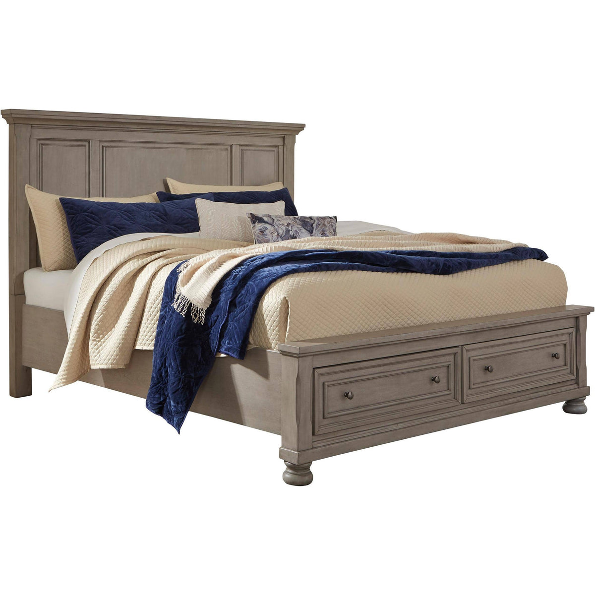 Signature Design by Ashley Lettner B733B46 6 pc Queen Panel Bedroom Set