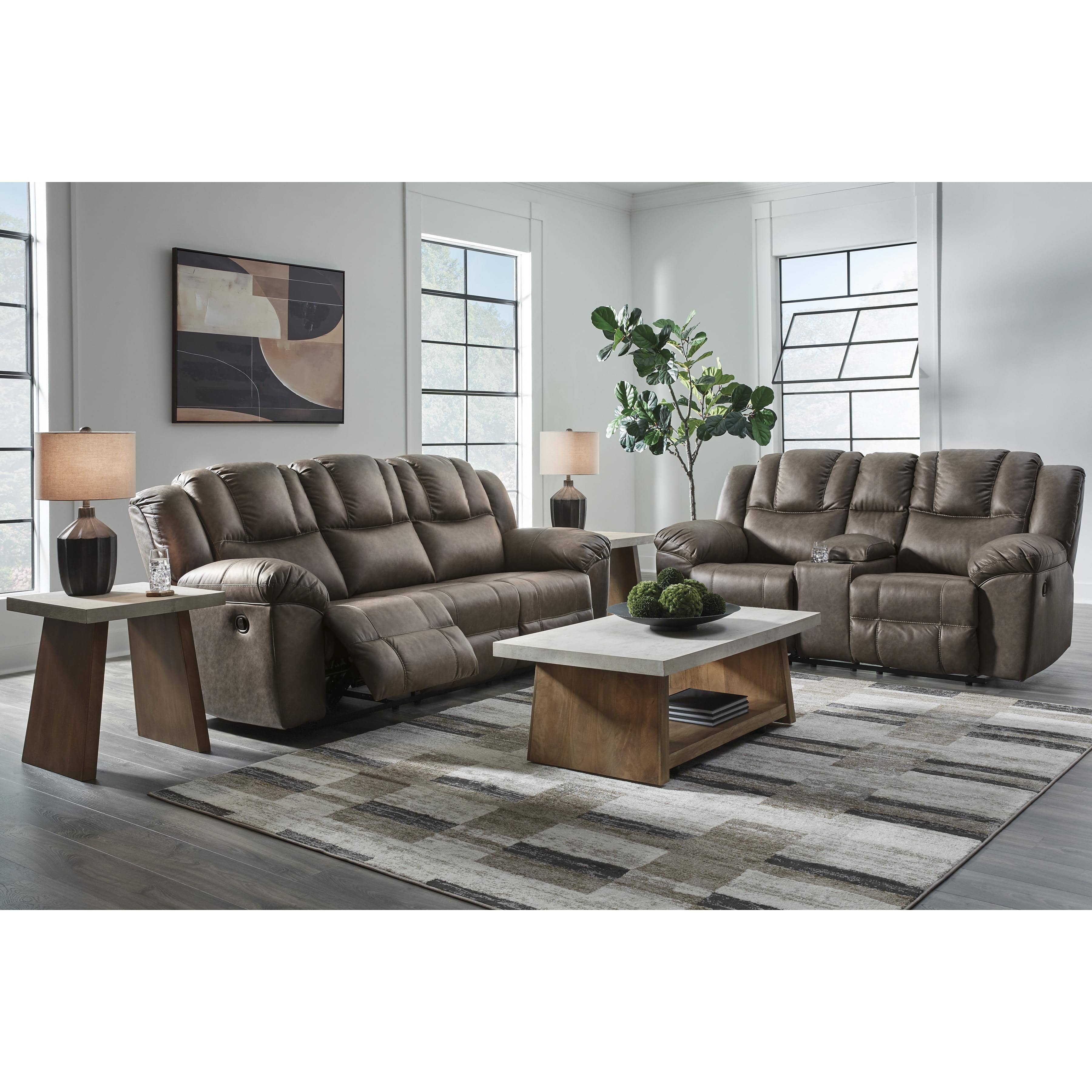 Signature Design by Ashley Lowilla PC64506 2 pc Reclining Living Room Set