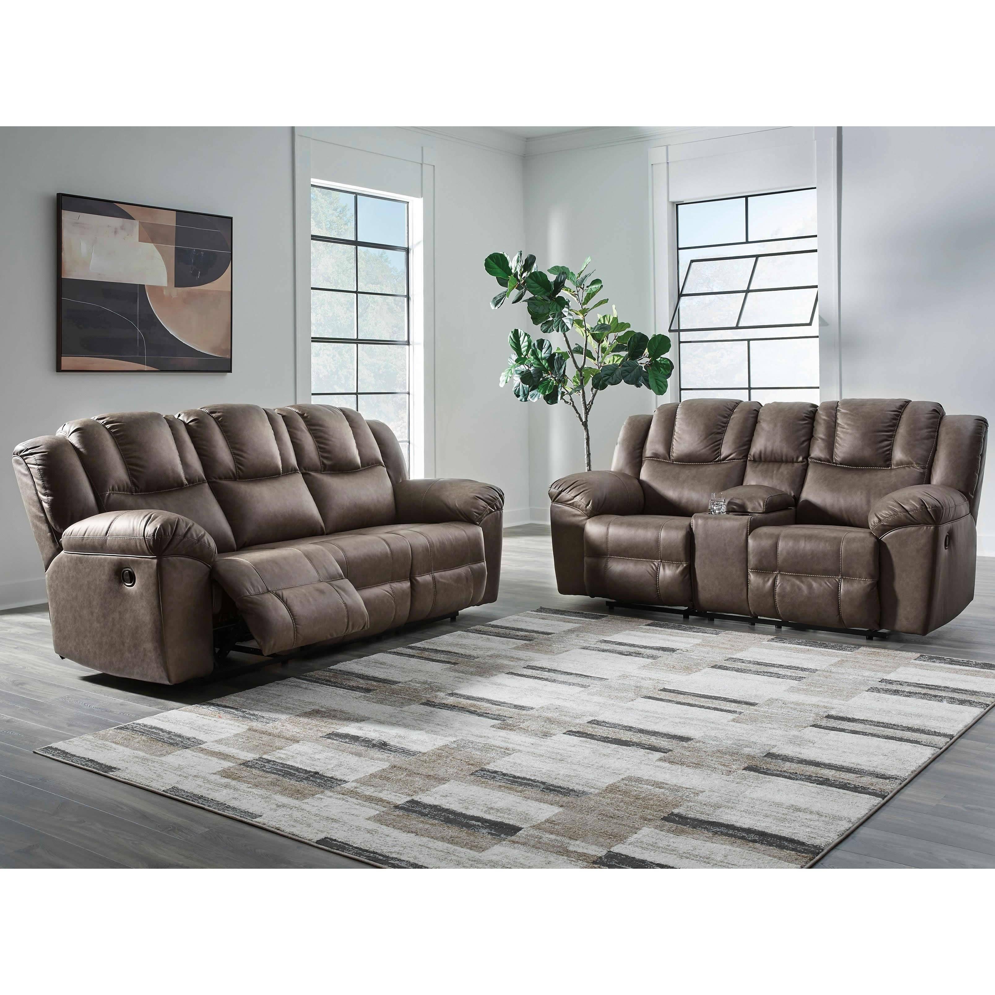 Signature Design by Ashley Lowilla PC64506 2 pc Reclining Living Room Set