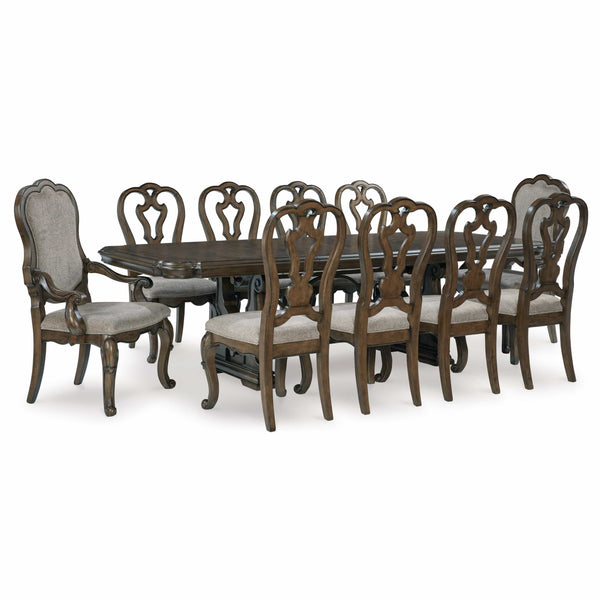 Signature Design by Ashley Maylee D947D14 11 pc Dining Set