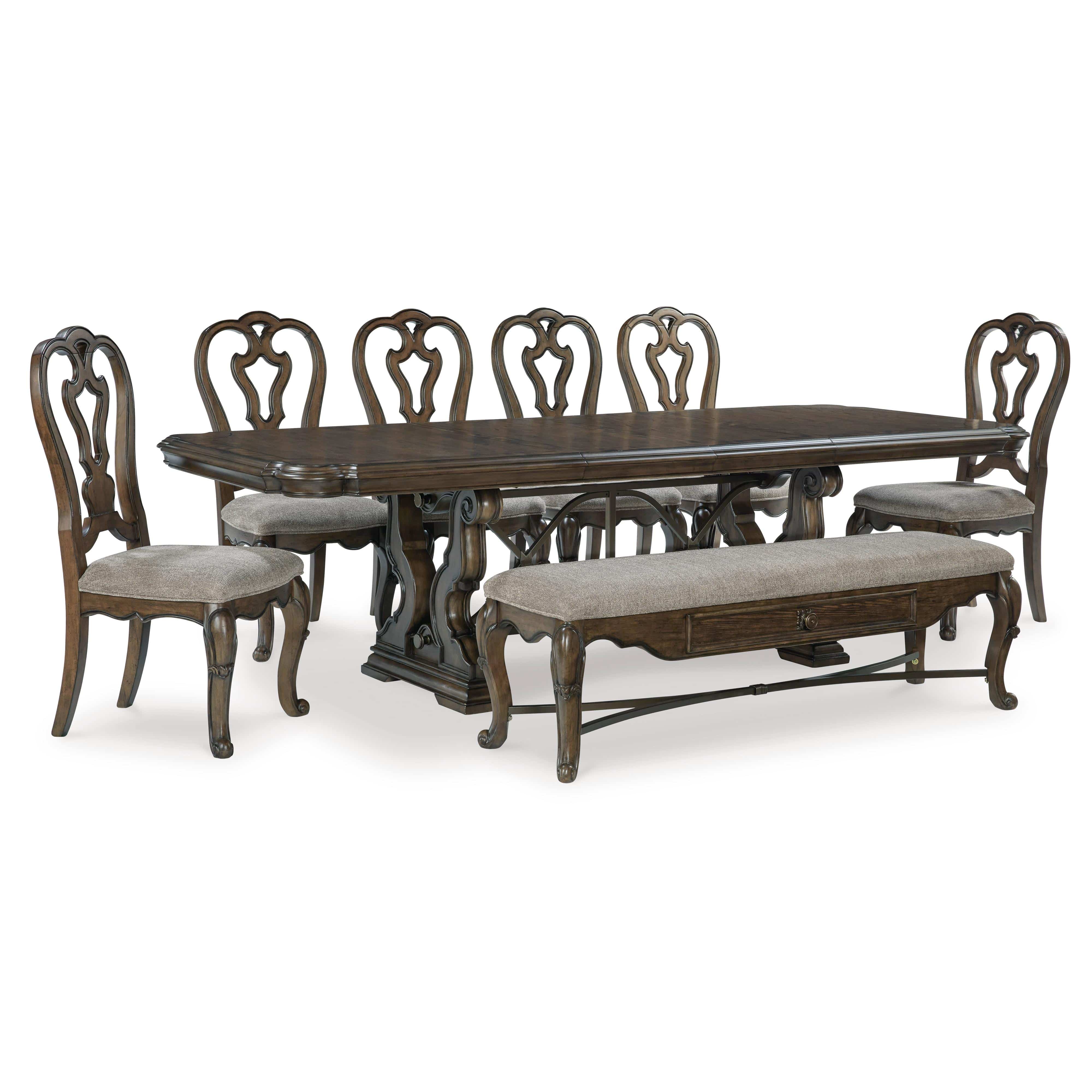 Signature Design by Ashley Maylee D947D15 8 pc Dining Set