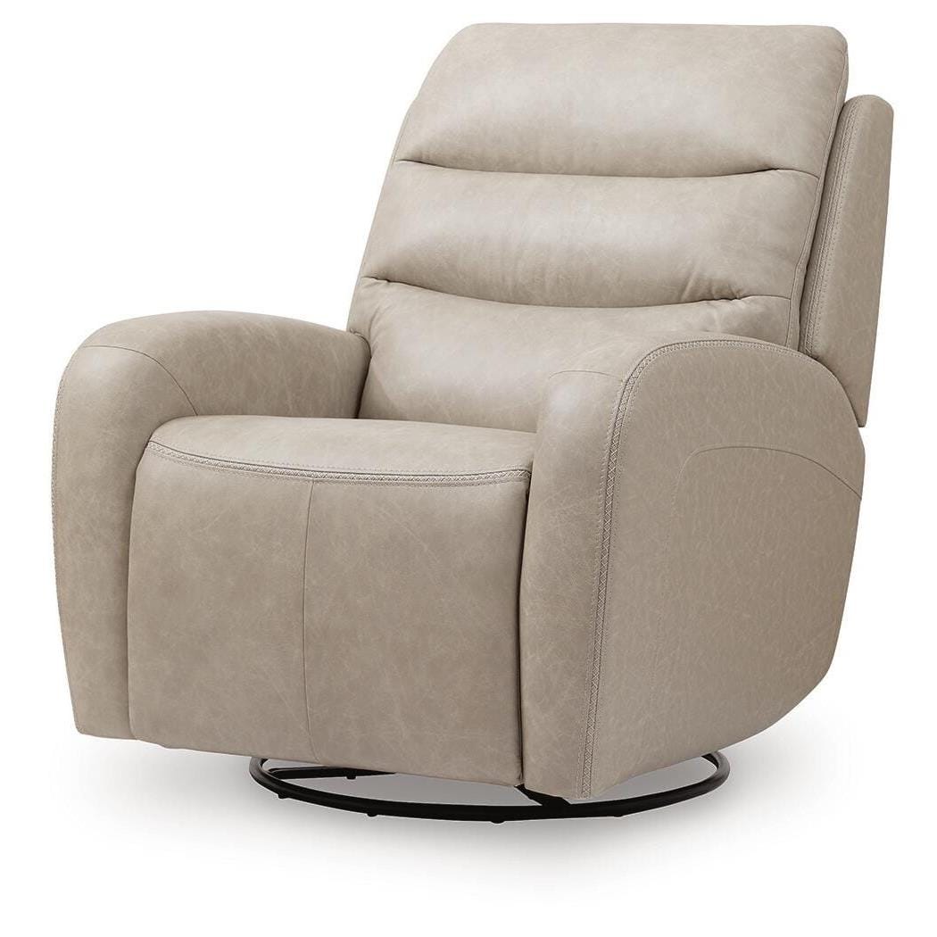 Signature Design by Ashley Motion-Max PCU1550095 Swivel Glider Power Recliner