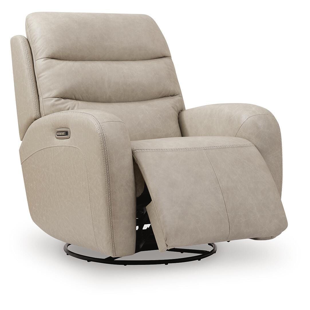 Signature Design by Ashley Motion-Max PCU1550095 Swivel Glider Power Recliner
