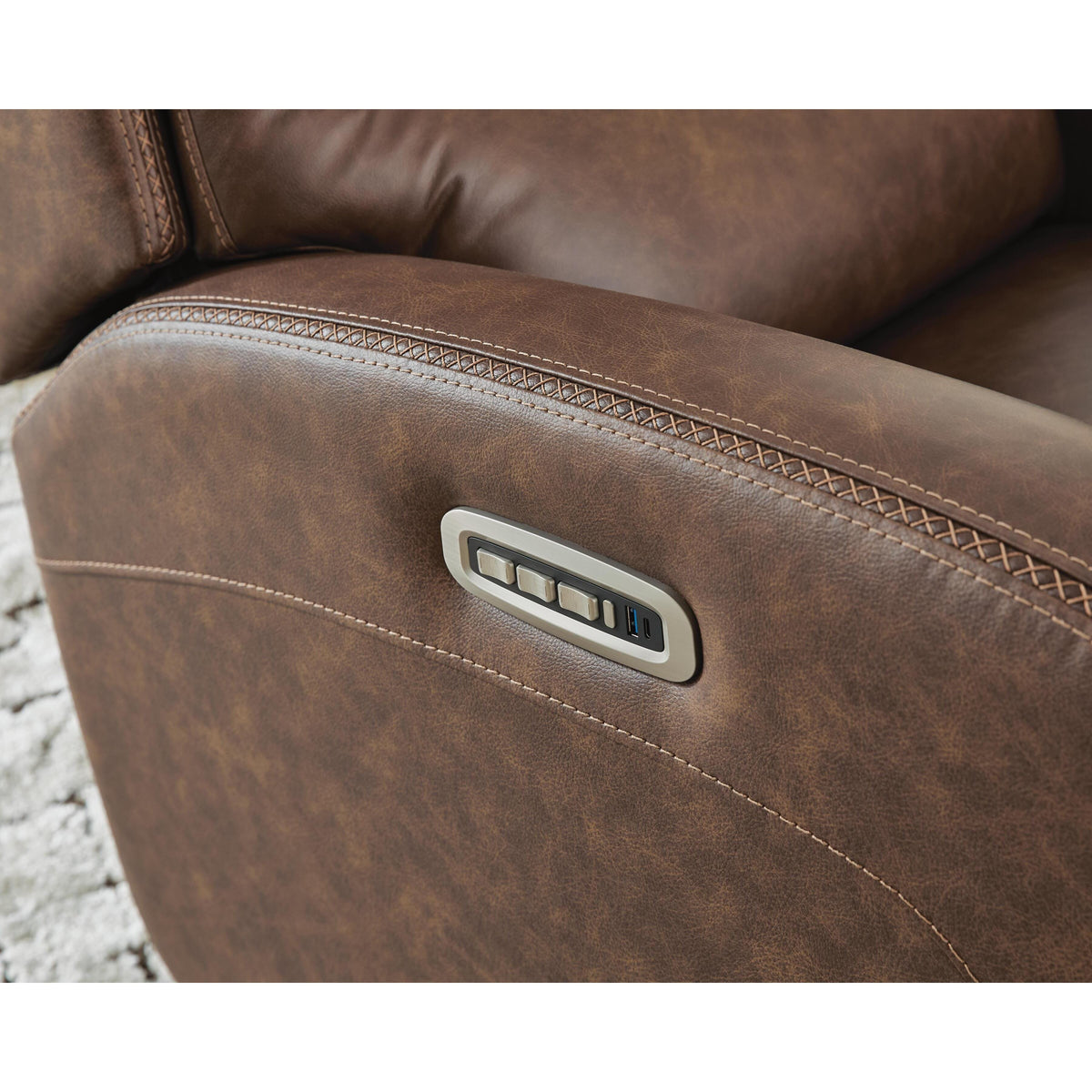 Signature Design by Ashley Motion-Max PCU1550195 Swivel Glider Power Recliner
