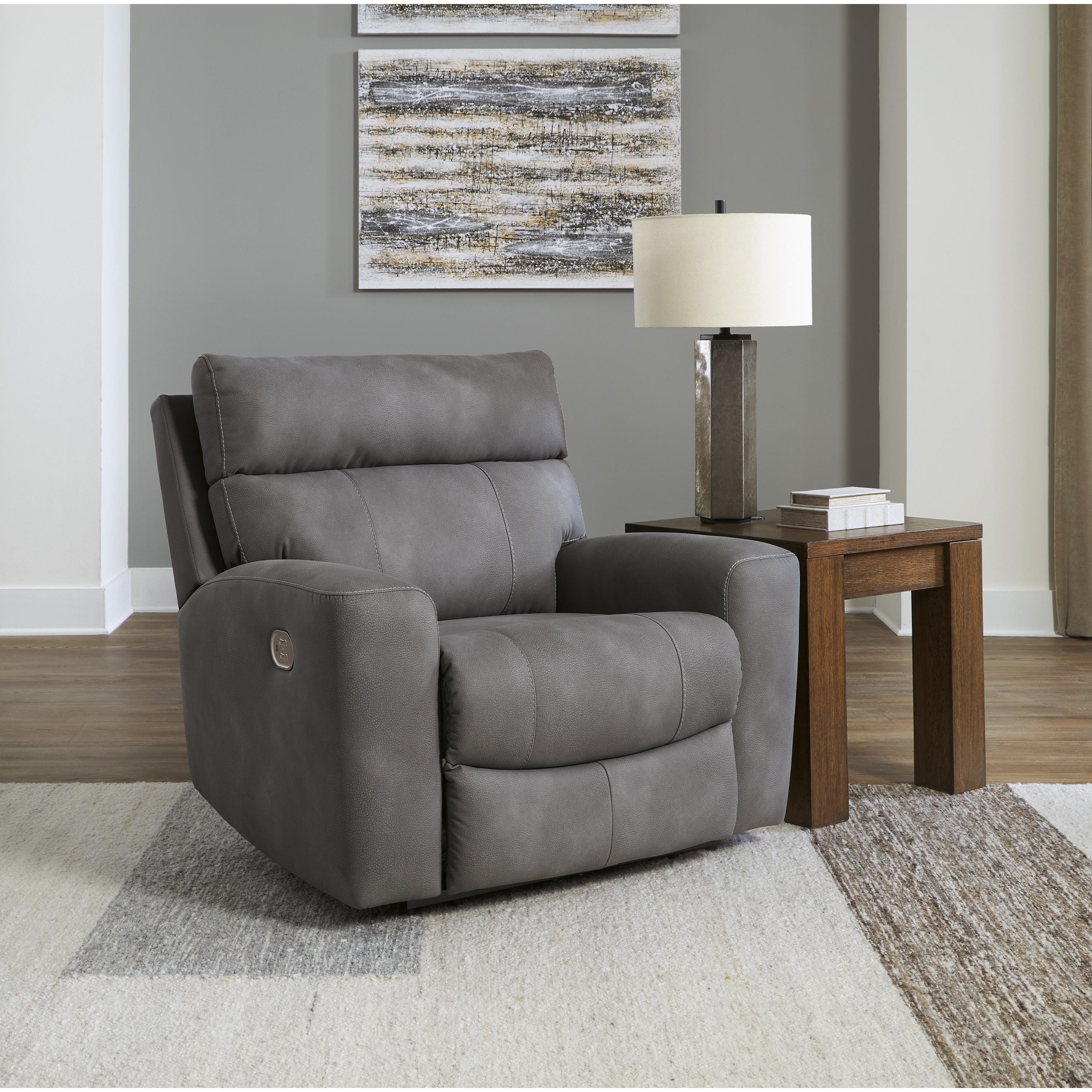 Signature Design by Ashley Next Gen DuraPella Power Leather Look Recliner