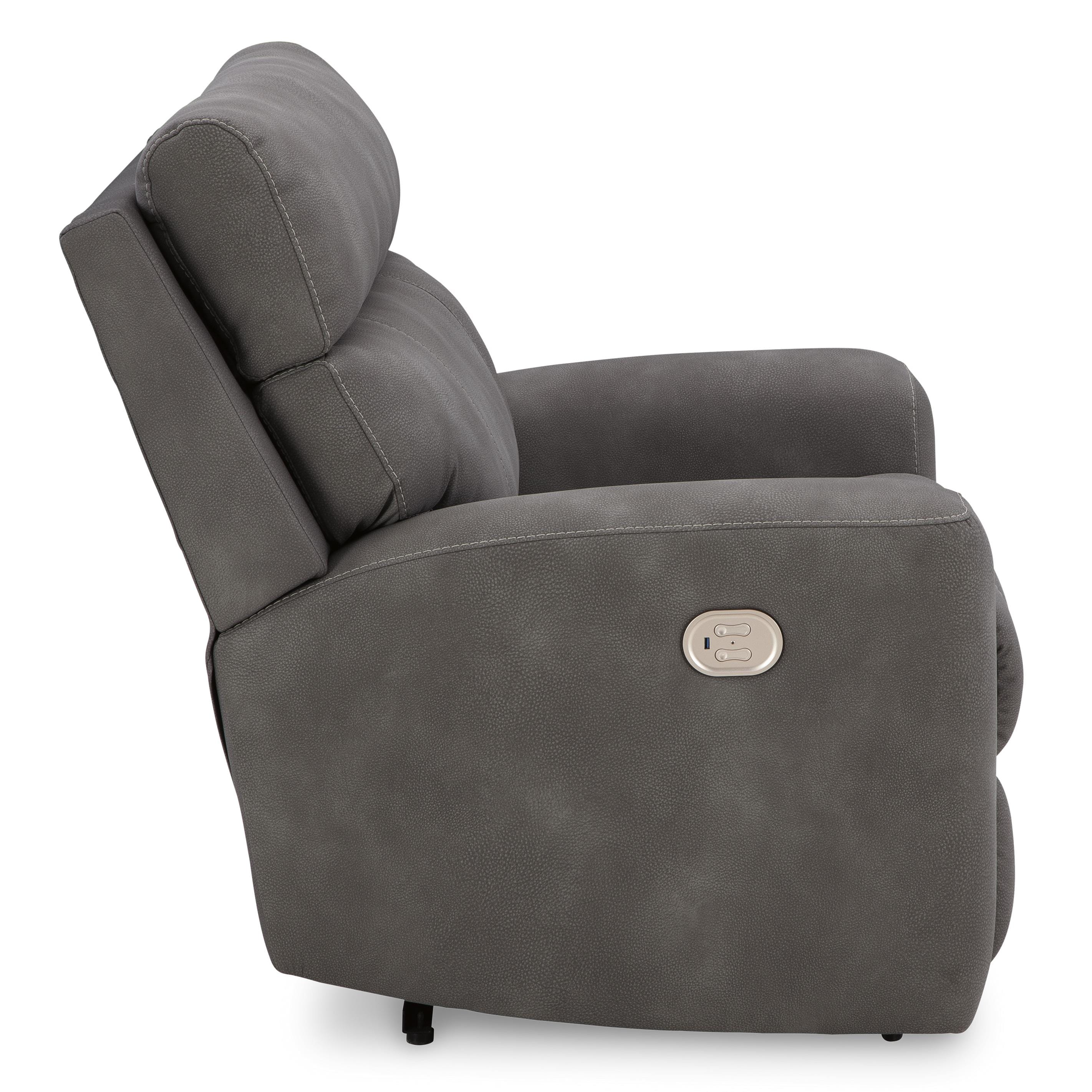 Signature Design by Ashley Next Gen DuraPella Power Leather Look Recliner