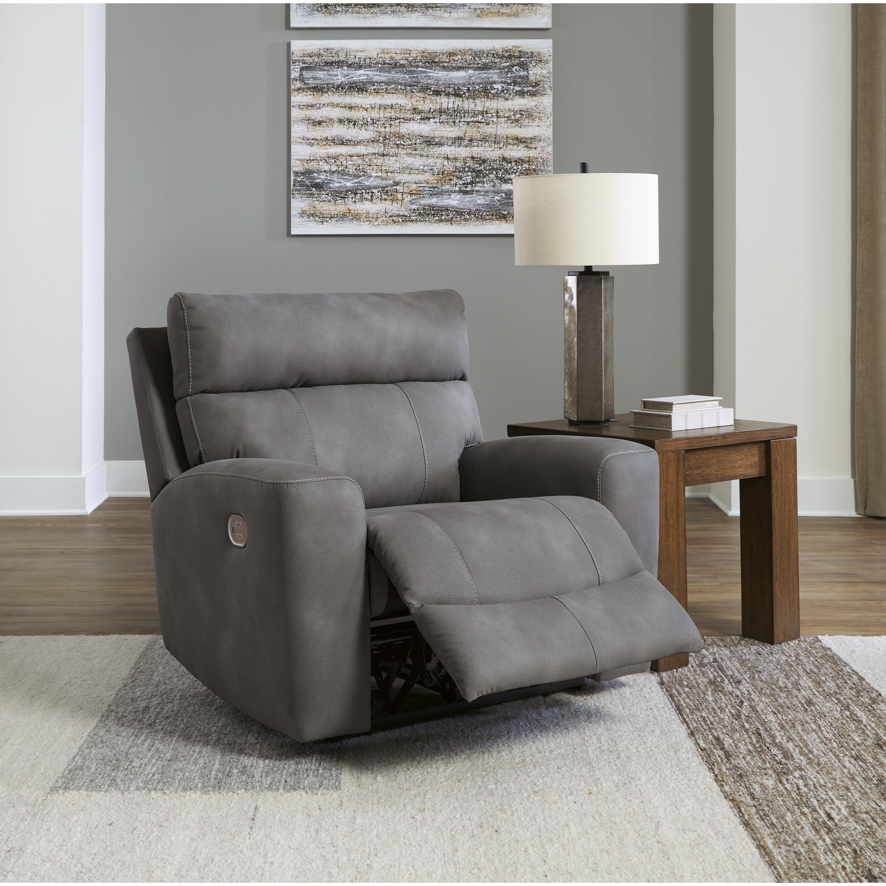 Signature Design by Ashley Next Gen DuraPella Power Leather Look Recliner