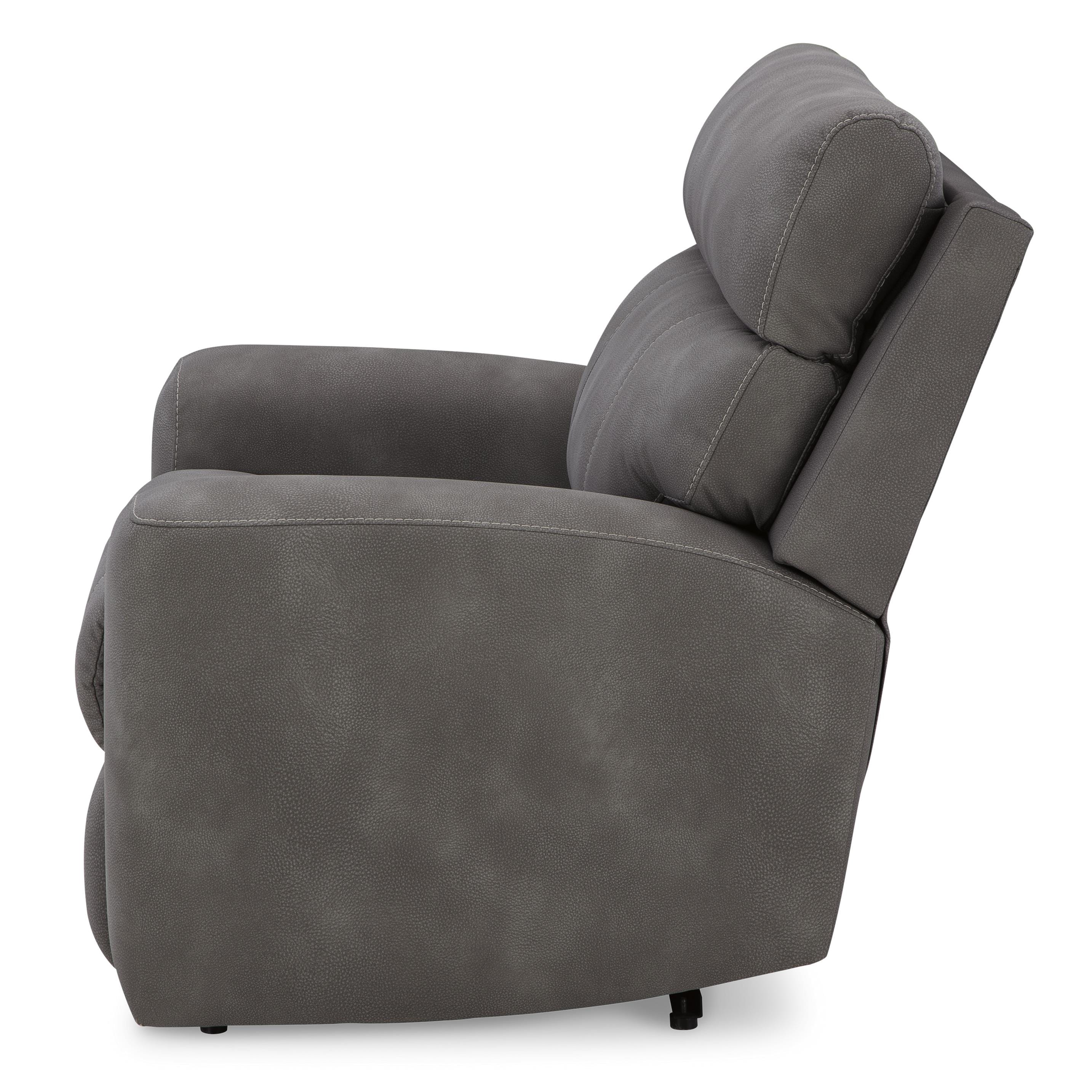 Signature Design by Ashley Next Gen DuraPella Power Leather Look Recliner