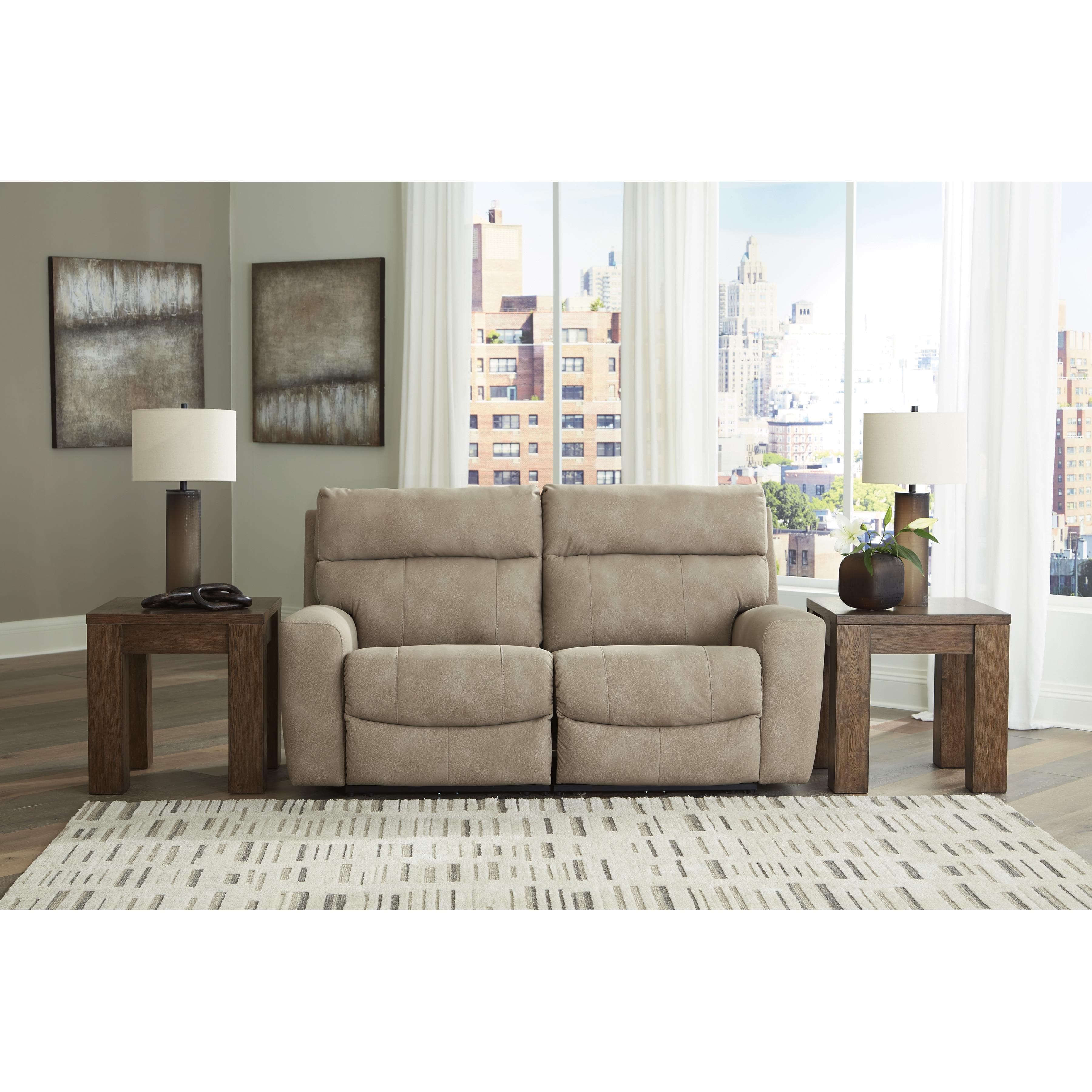 Signature Design by Ashley Next Gen DuraPella Power Reclining Leather Look 2 pc Sectional