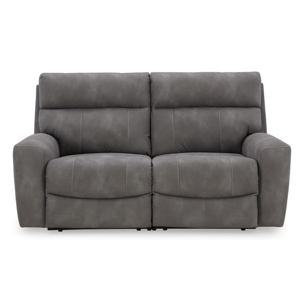 Signature Design by Ashley Next Gen DuraPella Power Reclining Leather Look 2 pc Sectional