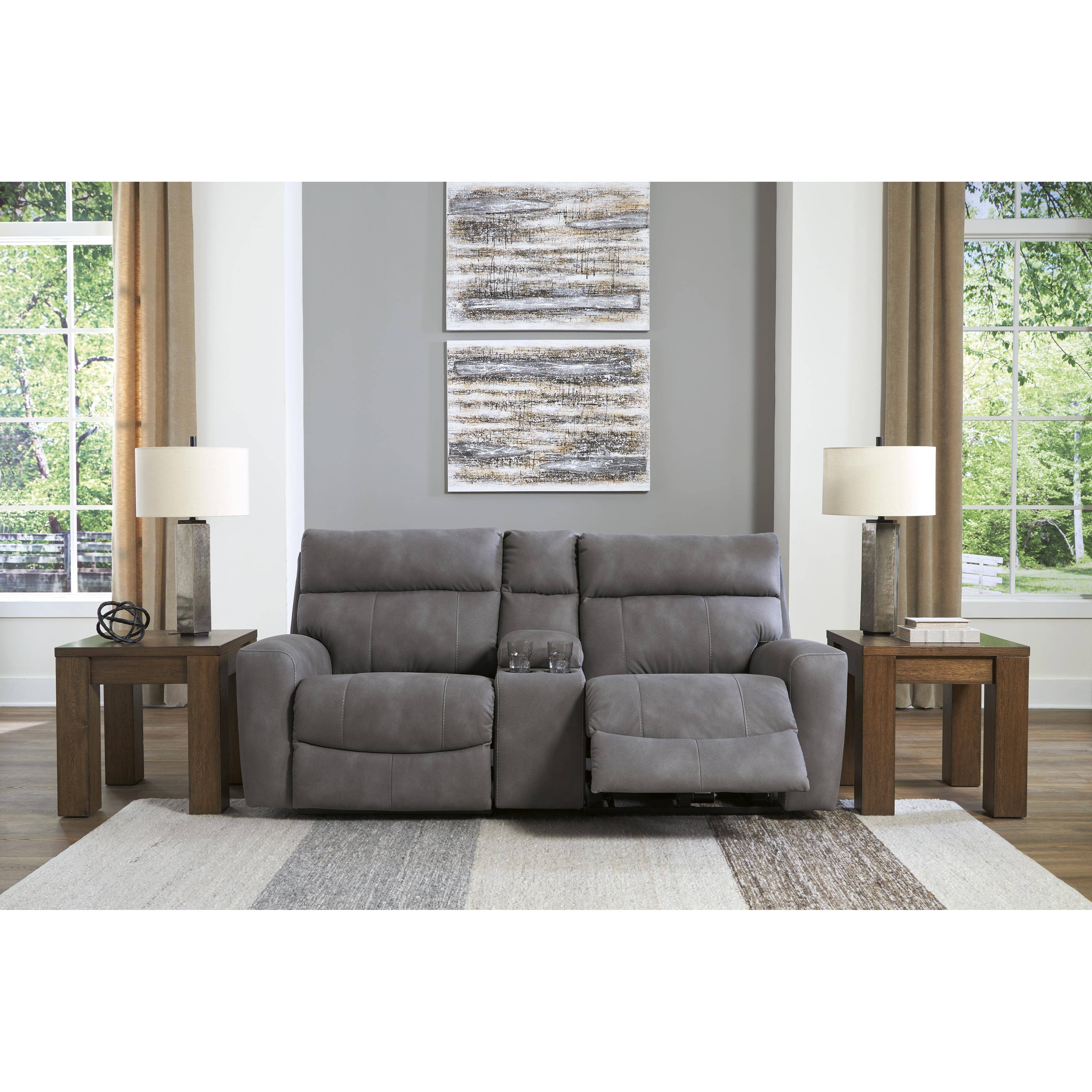 Signature Design by Ashley Next Gen DuraPella Power Reclining Leather Look 3 pc Sectional