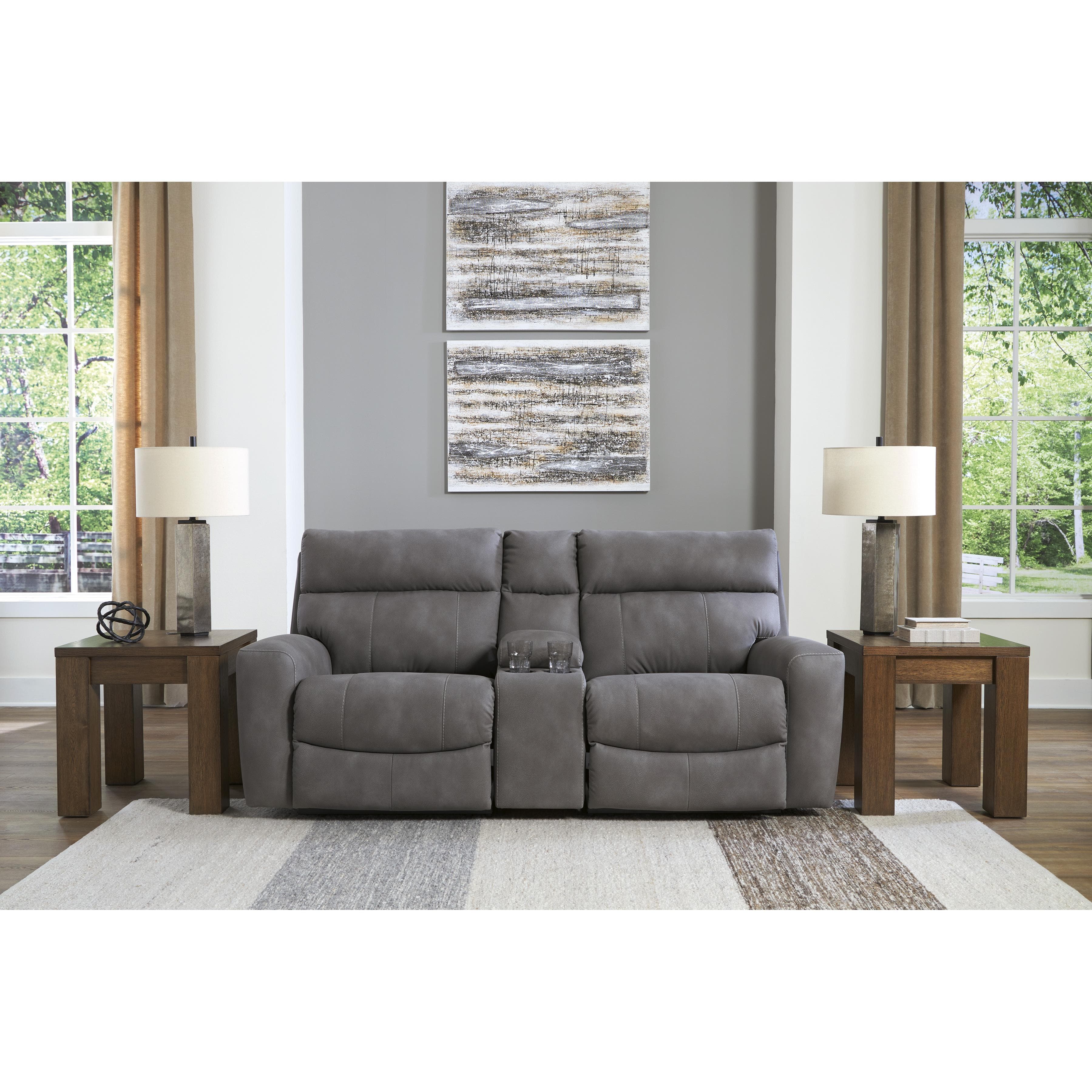 Signature Design by Ashley Next Gen DuraPella Power Reclining Leather Look 3 pc Sectional