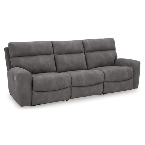 Signature Design by Ashley Next Gen DuraPella Power Reclining Leather Look 3 pc Sectional