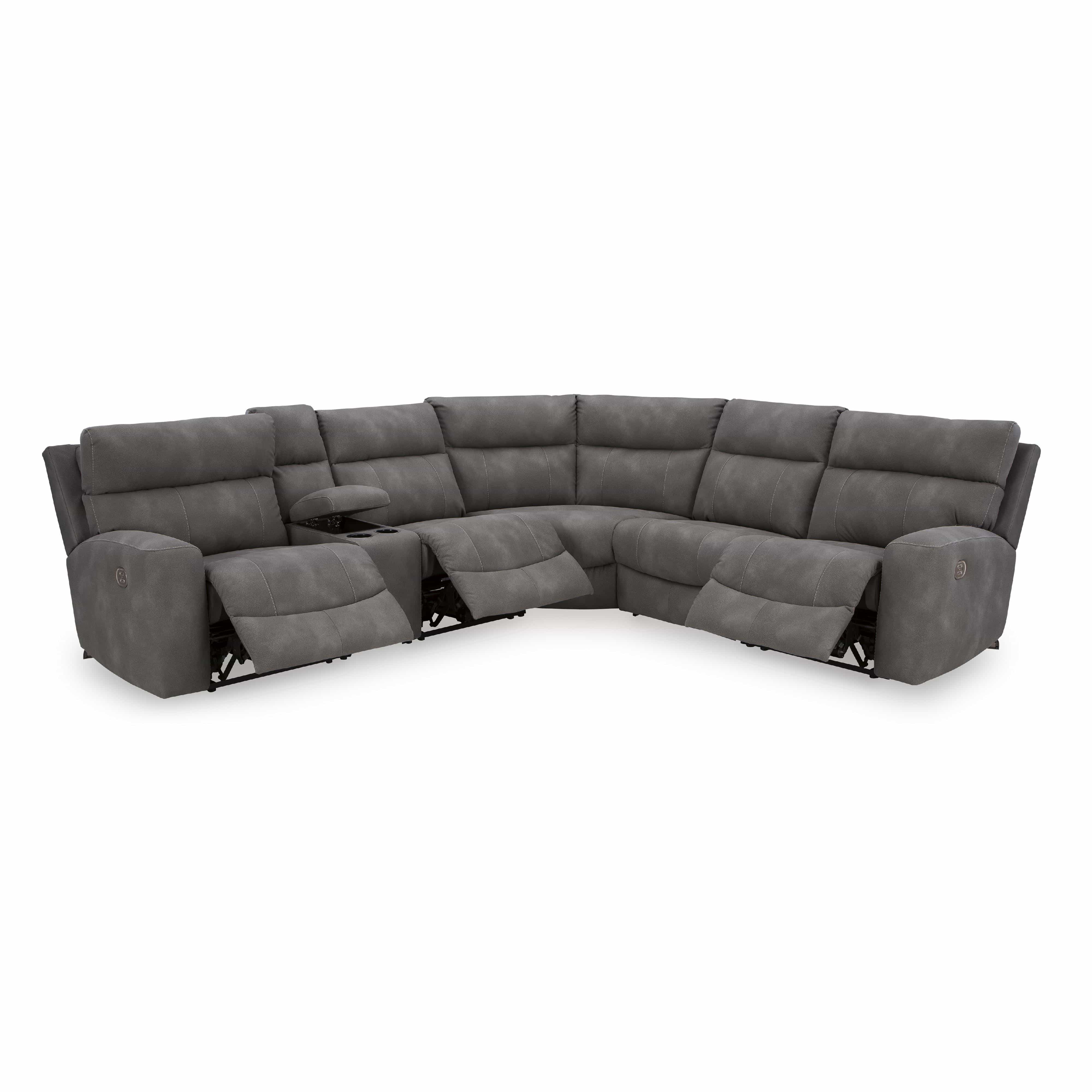 Signature Design by Ashley Next Gen DuraPella Power Reclining Leather Look 6 pc Sectional