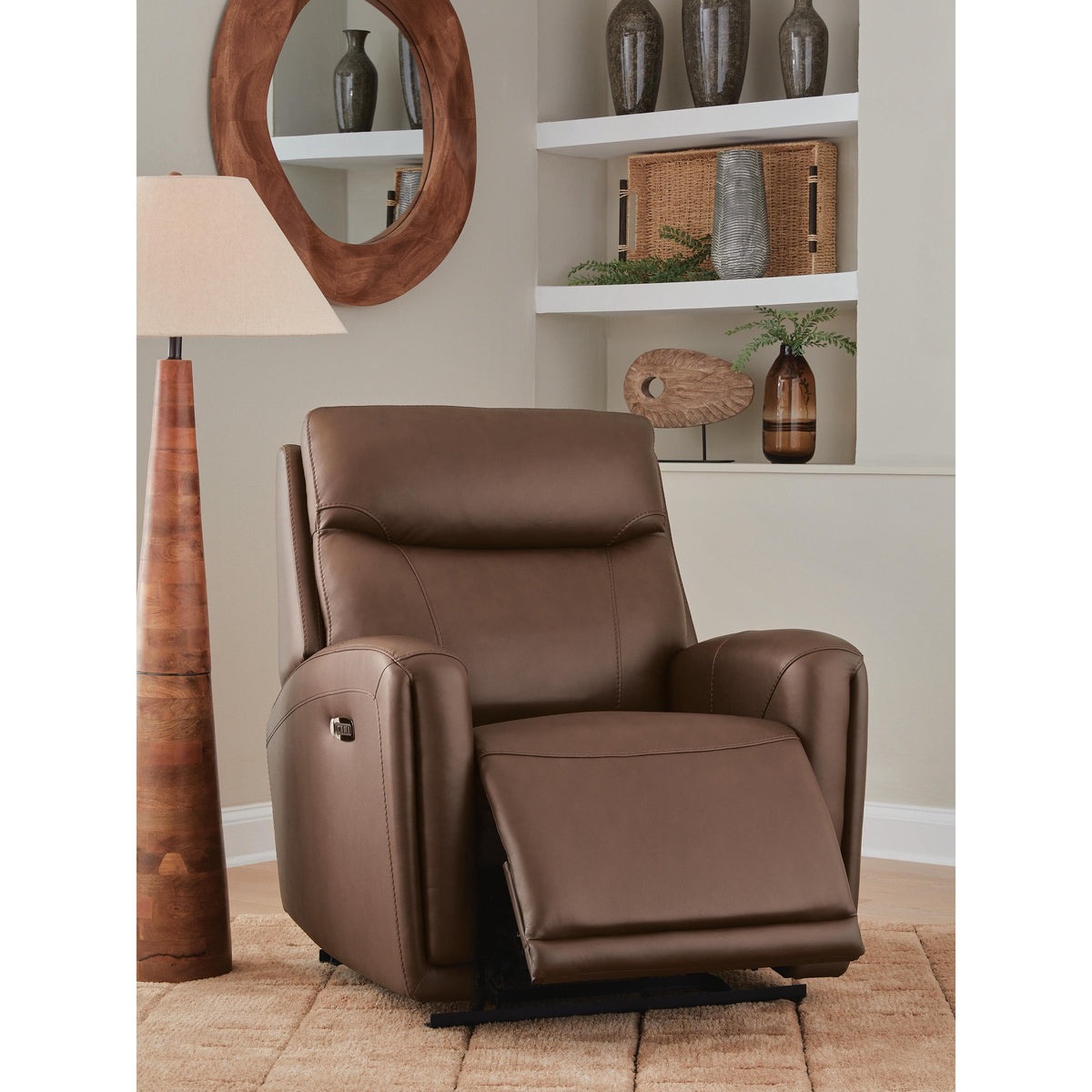 Signature Design by Ashley Pincara PCU1380242A Power AutoGlide Recliner with Audio System