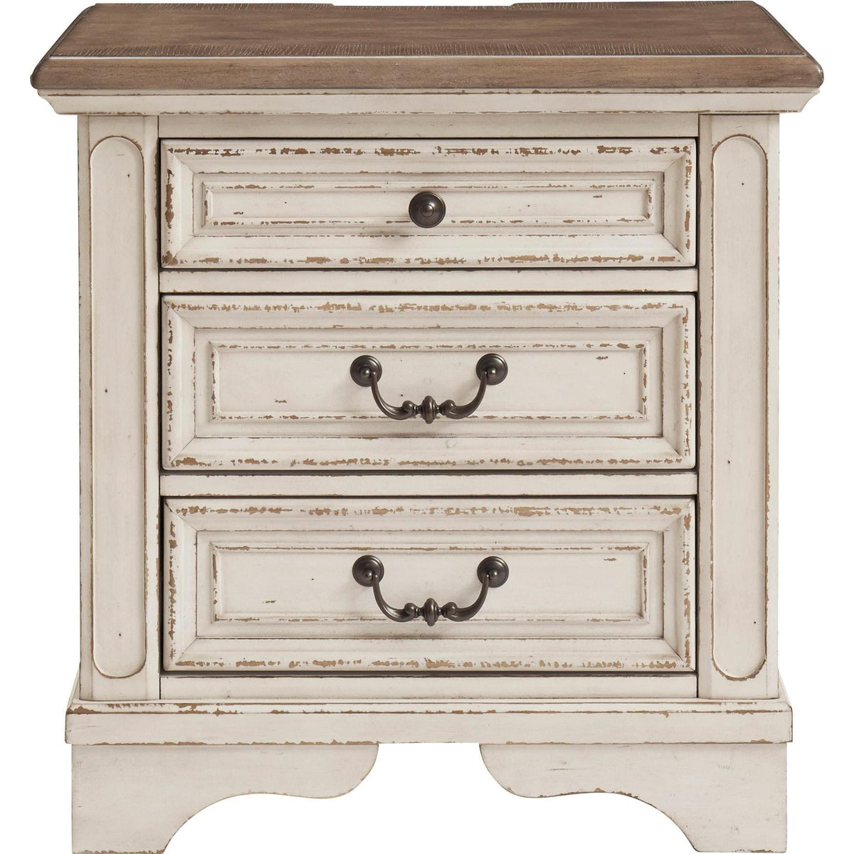 Signature Design by Ashley Realyn B743B36 6 pc Queen Upholstered Panel Bedroom Set