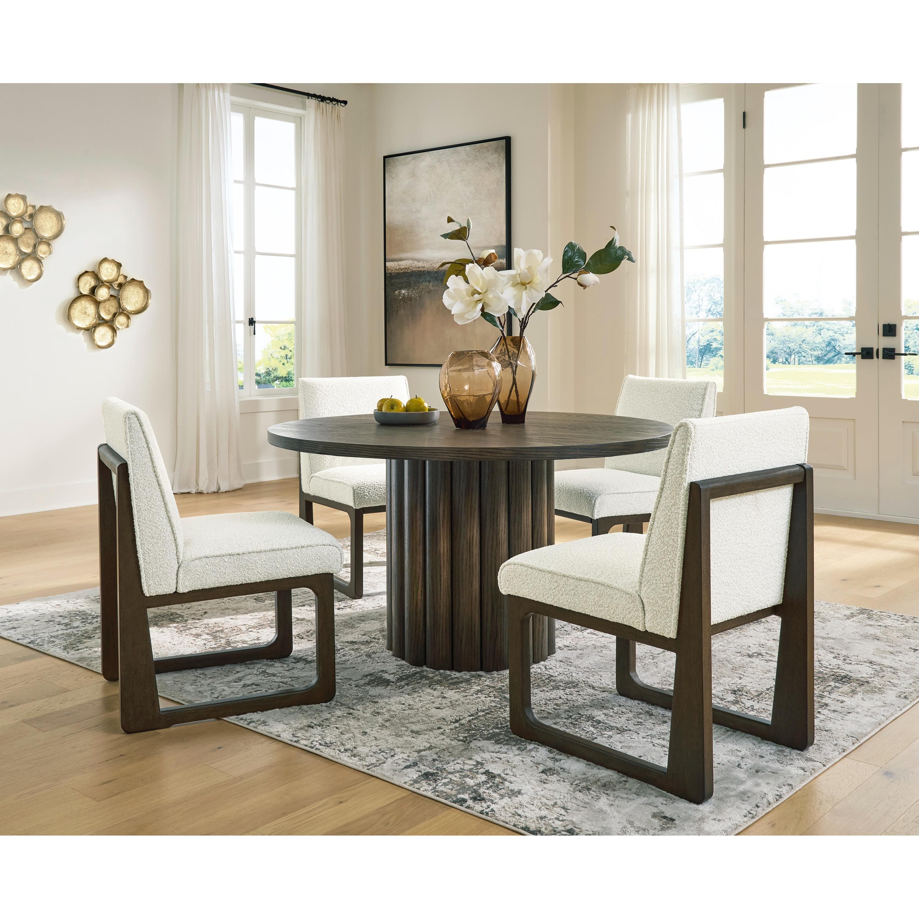 Signature Design by Ashley Round Radkin Dining Table PCD843-50