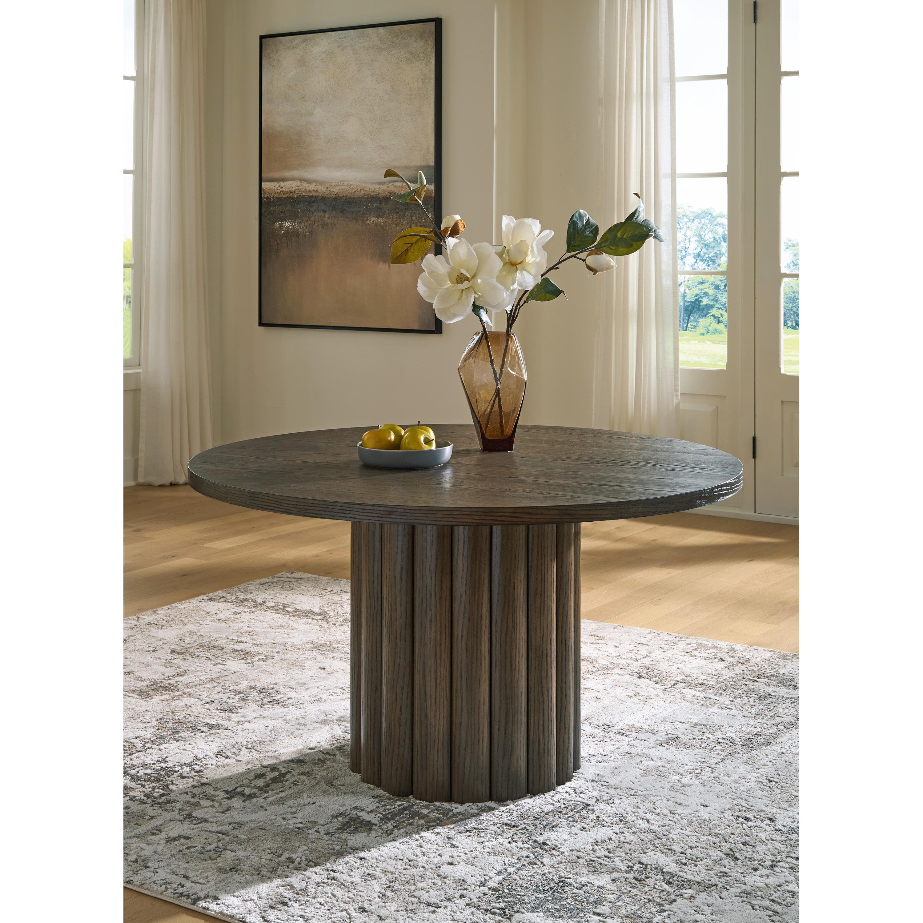 Signature Design by Ashley Round Radkin Dining Table PCD843-50