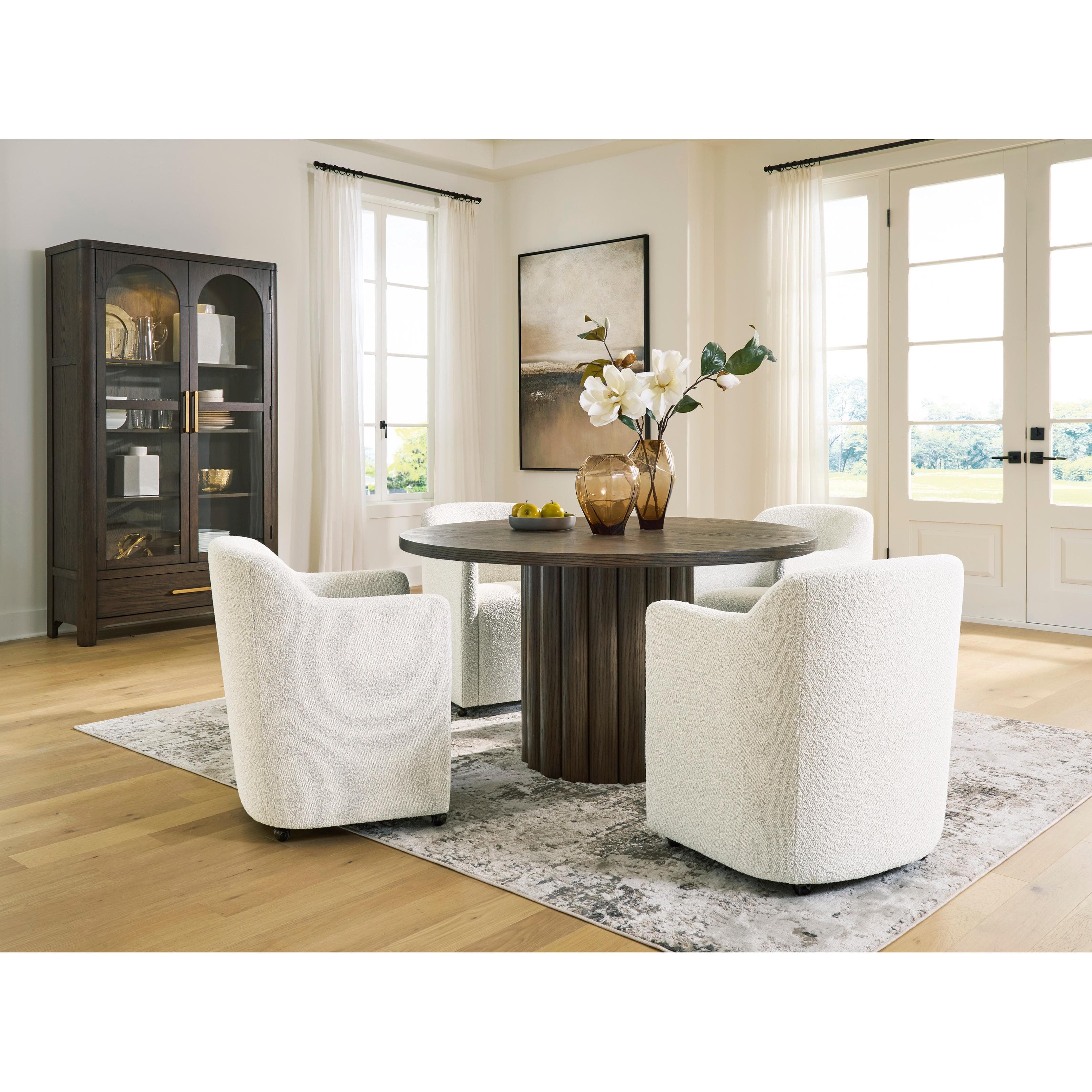 Signature Design by Ashley Round Radkin Dining Table PCD843-50