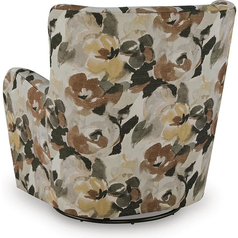 Signature Design by Ashley Rowenburg A3000855 Swivel Glider Accent Chair