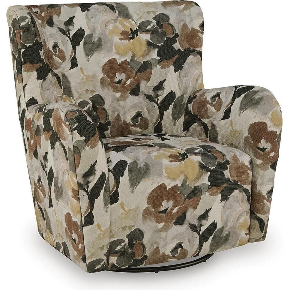 Signature Design by Ashley Rowenburg A3000855 Swivel Glider Accent Chair