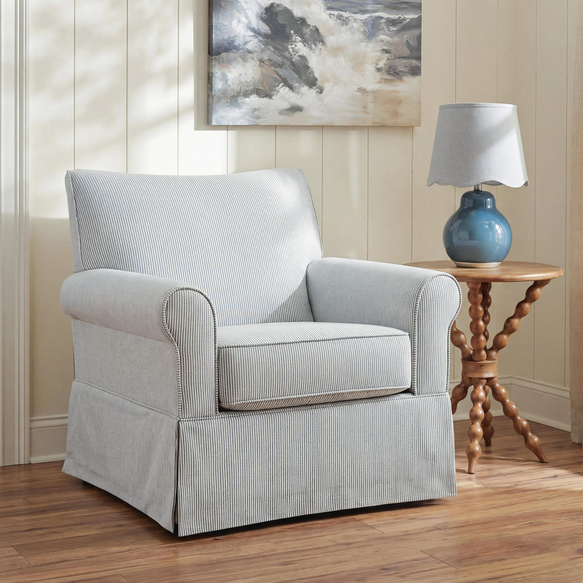 Signature Design by Ashley Searcy A3000853 Swivel Glider Accent Chair