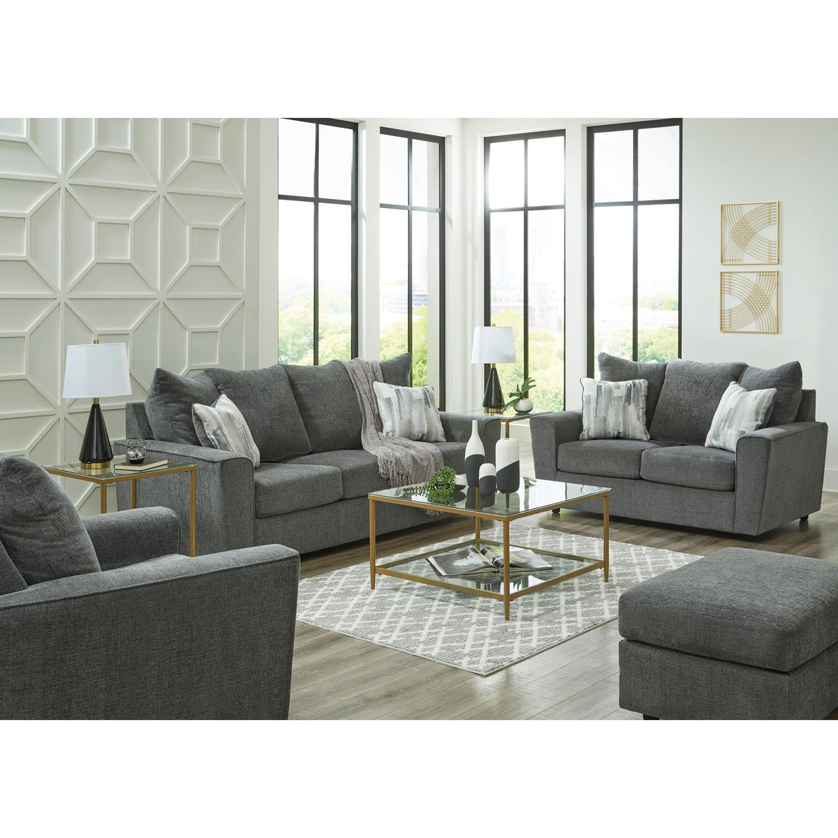 Signature Design by Ashley Stairatt 28502U5 3 pc Living Room Set
