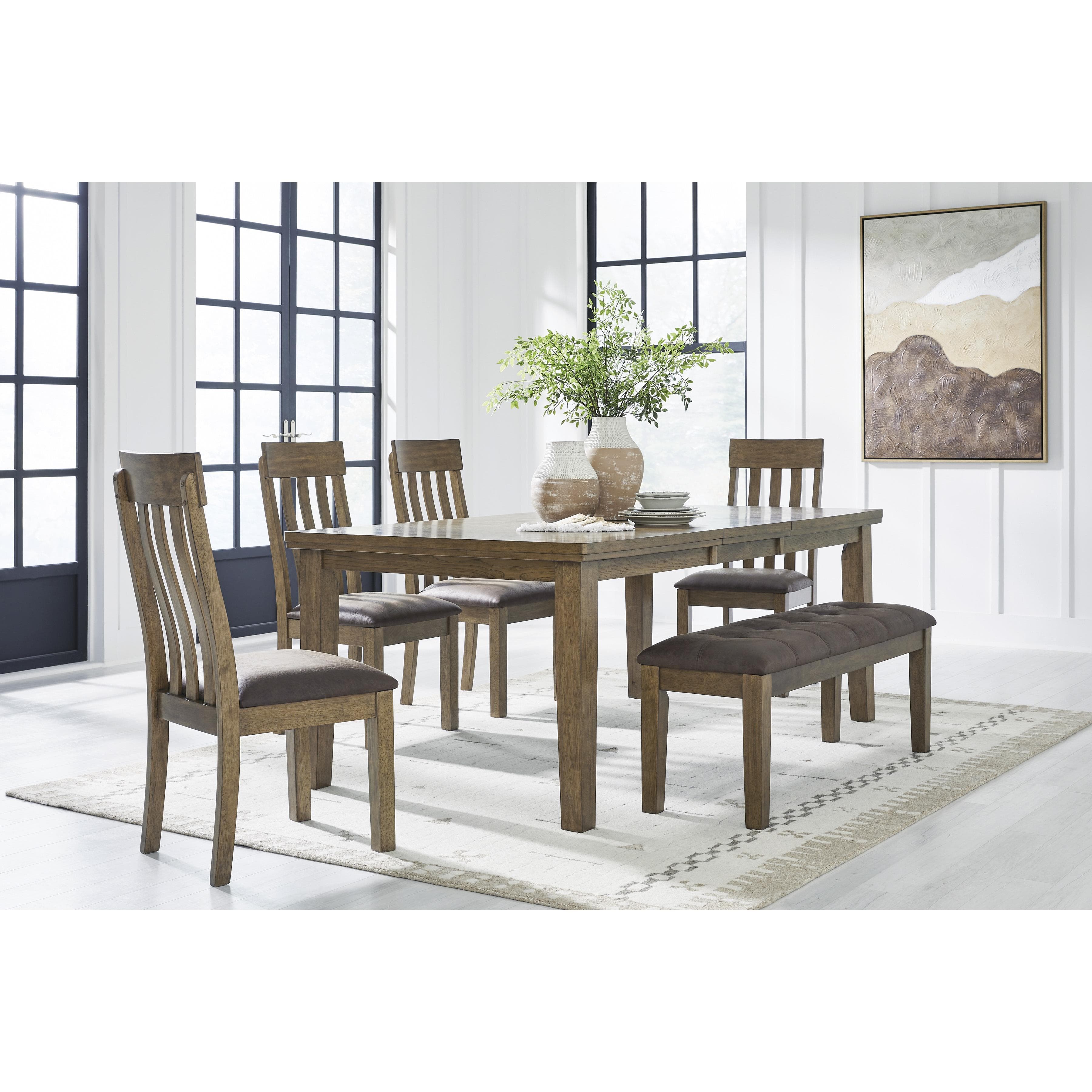 Signature Design by Ashley Urbinforte PCD592 6 pc Dining Set