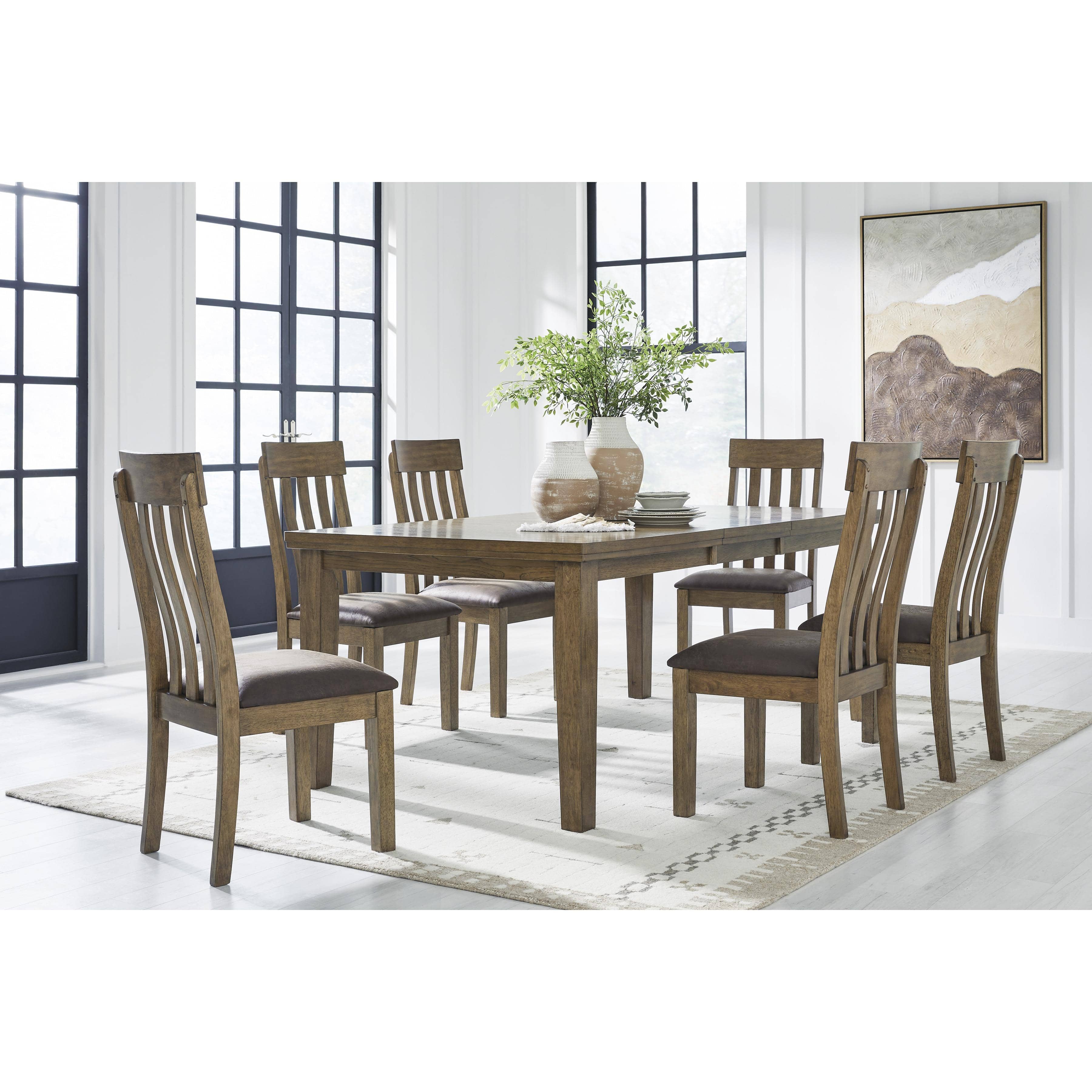 Signature Design by Ashley Urbinforte PCD592 7 pc Dining Set