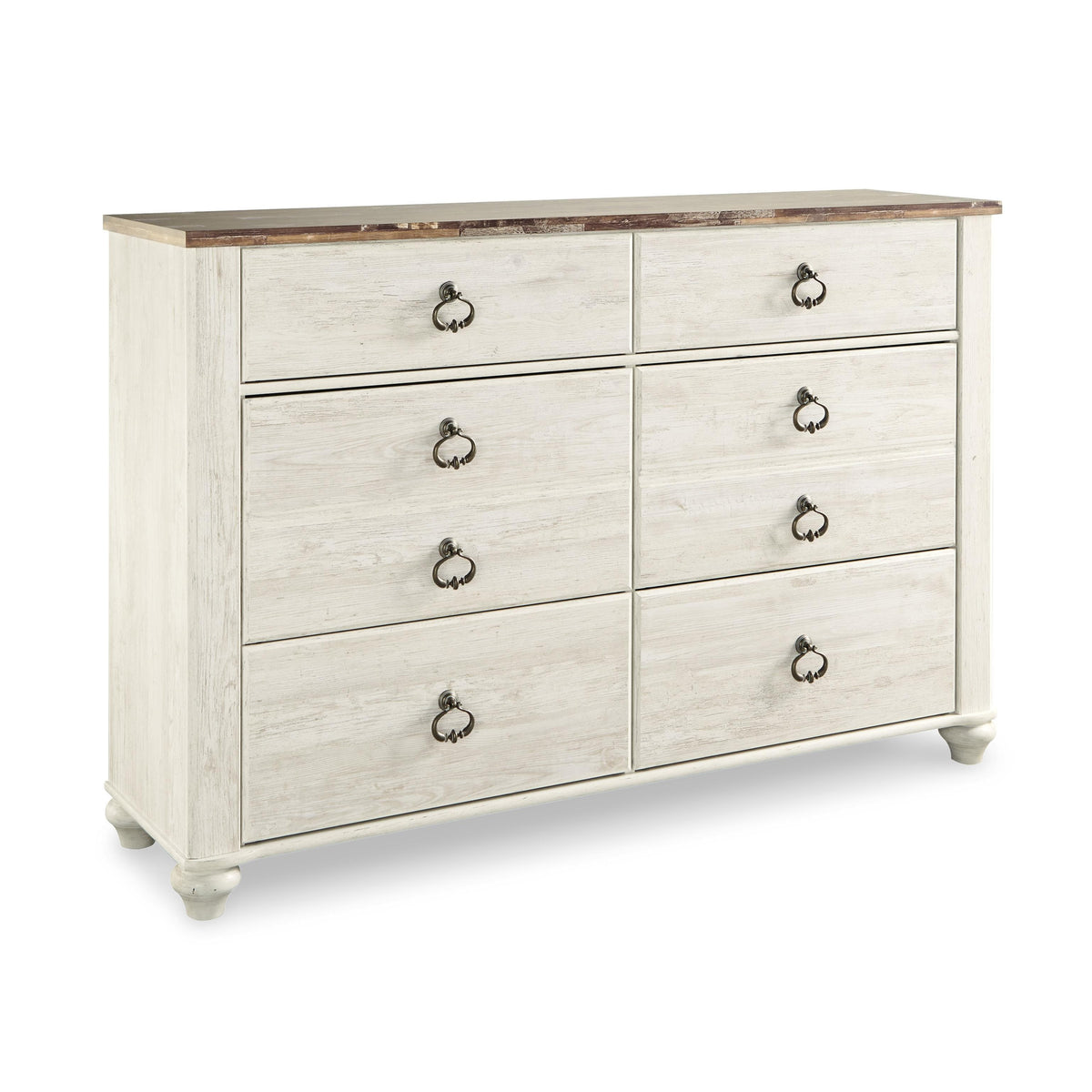 Signature Design by Ashley Willowton B267B44 8 pc King Sleigh Bedroom Set