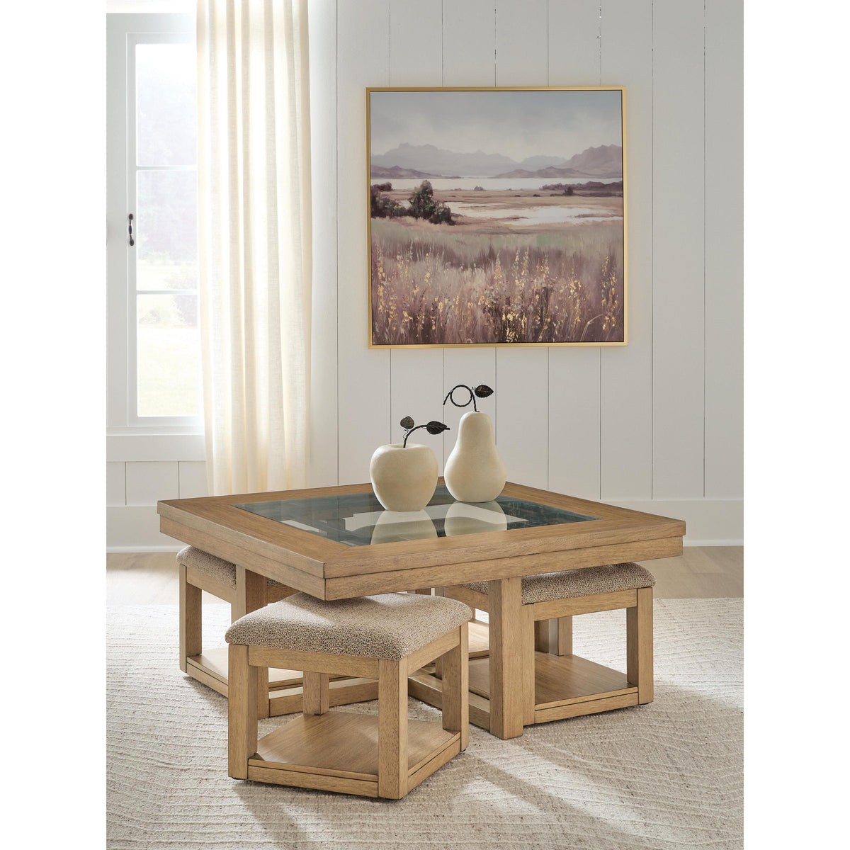 Signature Design by Ashley Wittenmyer T794-20 Cocktail TBL with 4 Stools