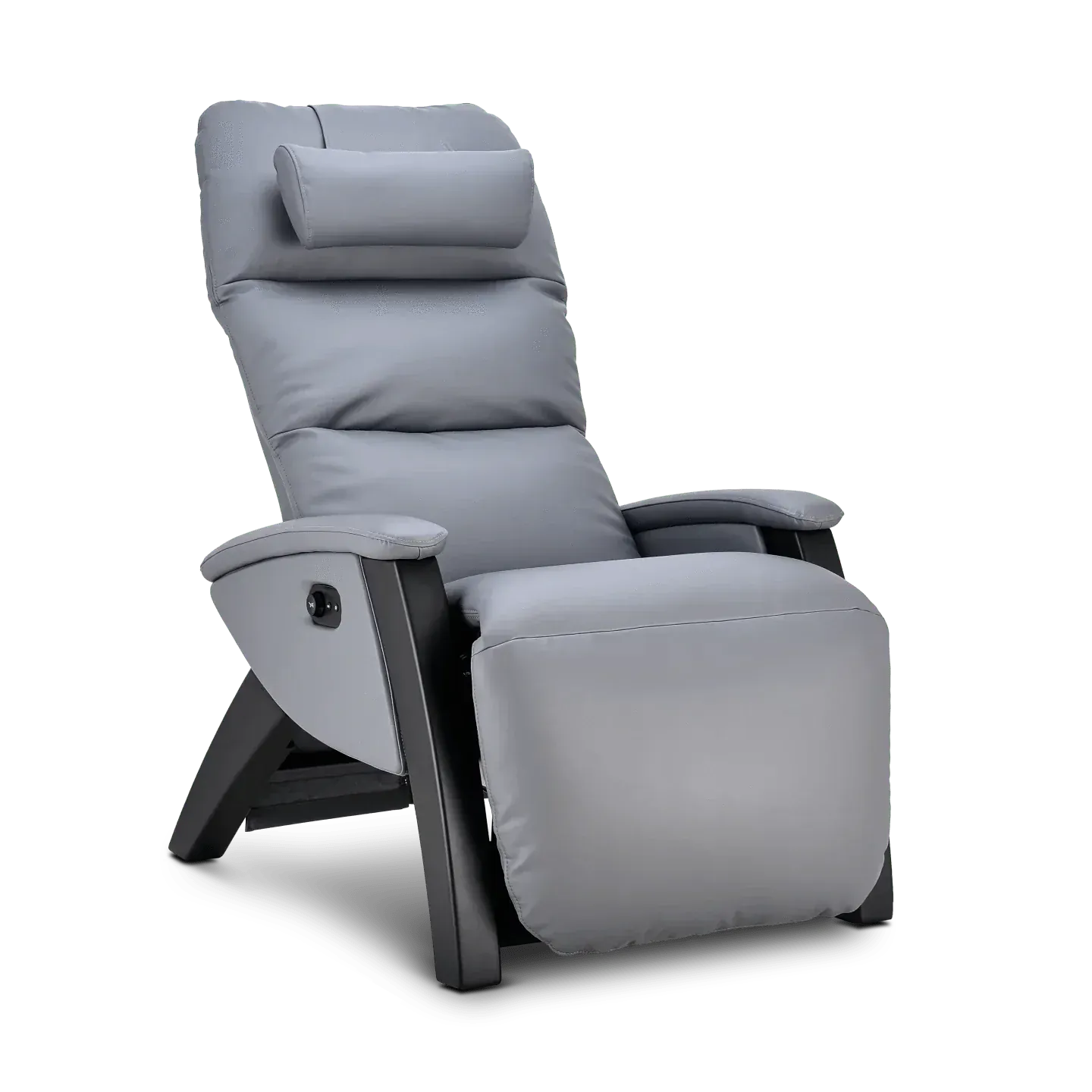 Svago Lite 2 Zero Gravity Recliner-Massage Chair-Svago-Svago Lite Zero Gravity Recliner Grey and Black-New Braunfels Mattress Company