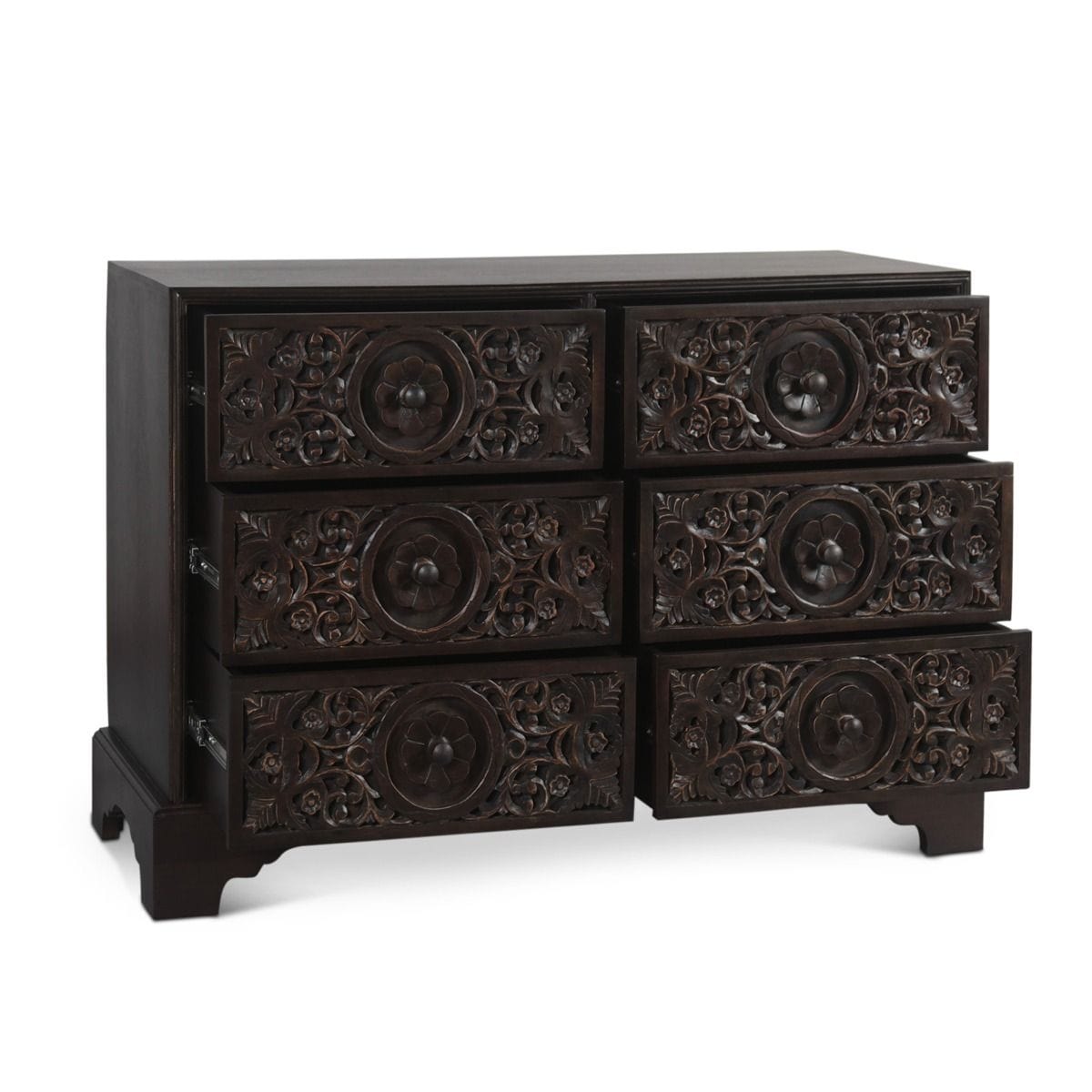 Taj Vintage Brown Dresser-Dresser-Home Trends & Design-New Braunfels Mattress Company