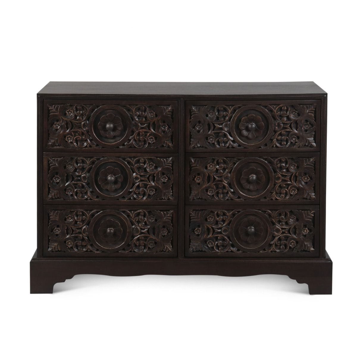 Taj Vintage Brown Dresser-Dresser-Home Trends & Design-New Braunfels Mattress Company