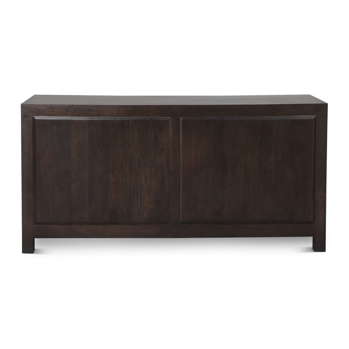 vintage brown dresser World Interiors Haveli 71" Dresser with Plinth Base in Vintage Brown