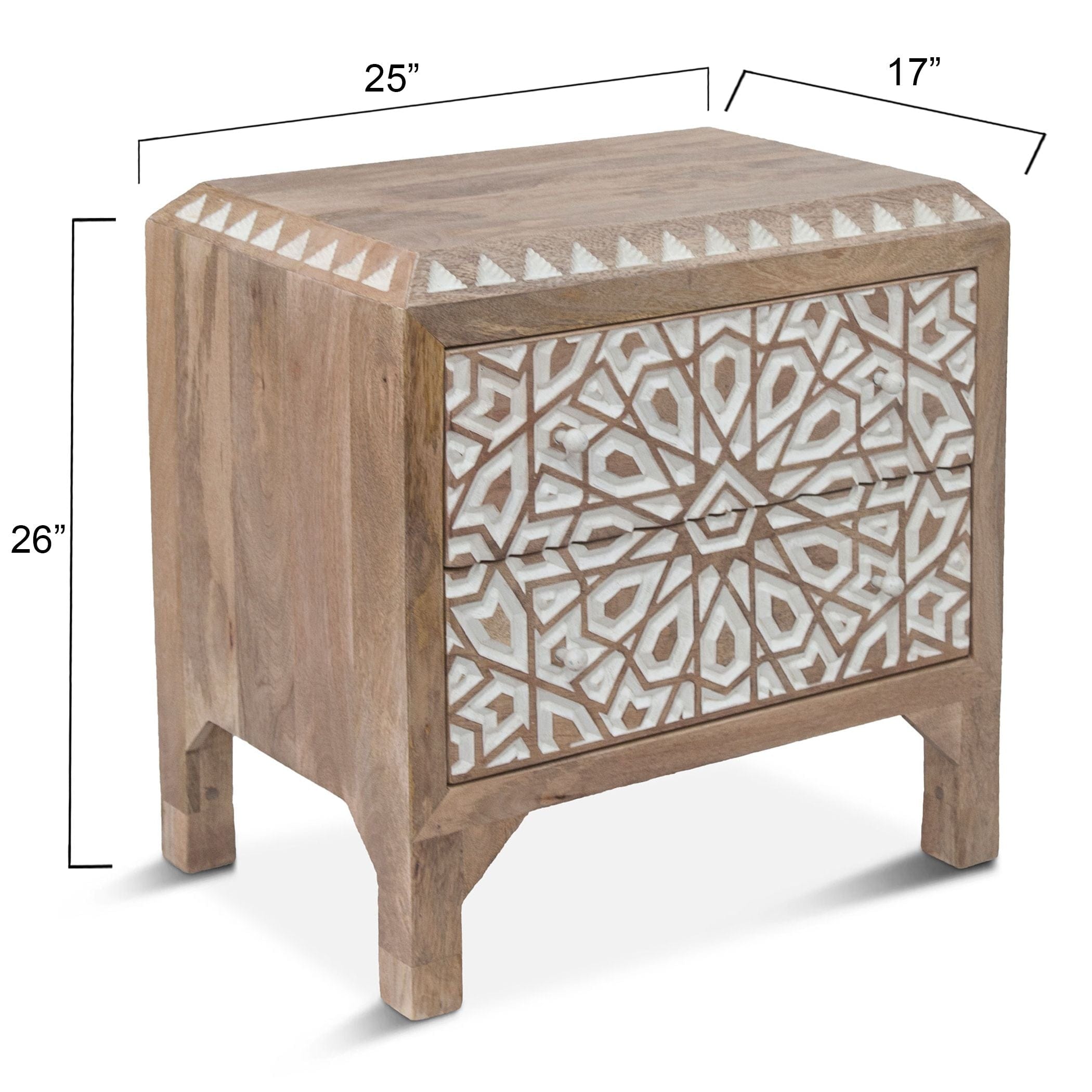 Tangiers Nightstand-Nightstand-Home Trends & Design-New Braunfels Mattress Company