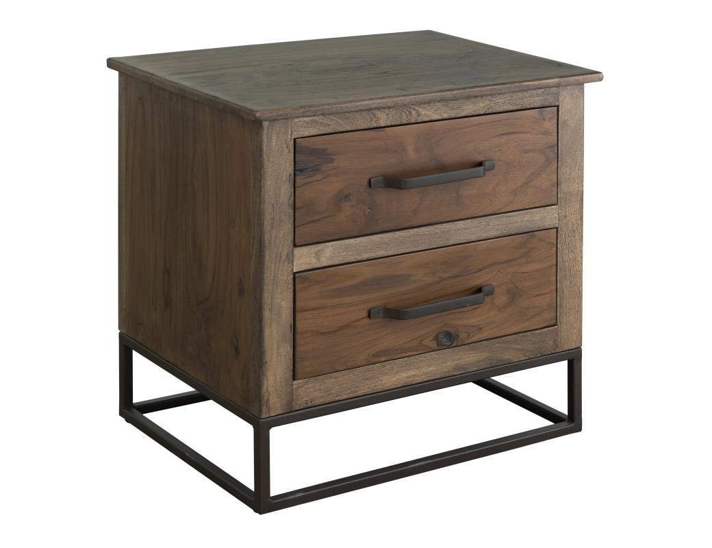 Natural Teca Nightstand-Nightstand-New Braunfels Mattress Company-New Braunfels Mattress Company