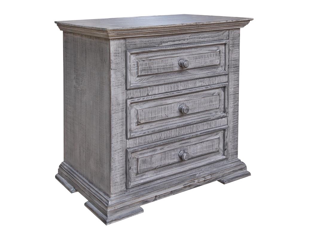 Terra Grey Nightstand-Nightstand-New Braunfels Mattress Company-New Braunfels Mattress Company