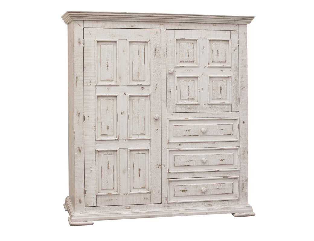 Terra White Gentleman's Chest-Chest-New Braunfels Mattress Company-New Braunfels Mattress Company