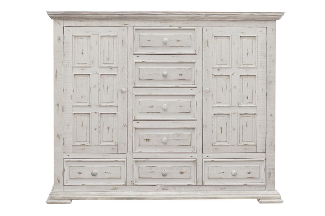 Terra White Mule Chest-Chest-New Braunfels Mattress Company-New Braunfels Mattress Company