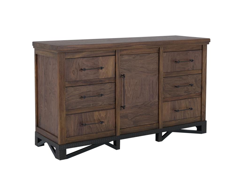 Walnut Dresser-Dresser-New Braunfels Mattress Company-New Braunfels Mattress Company